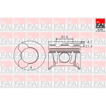 Piston FAI AutoParts PK6-060