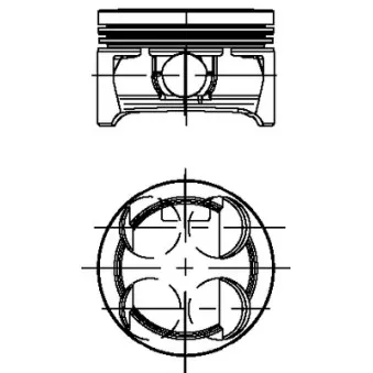 Piston FAI AutoParts PK94-000