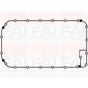 Joint d'étanchéité, carter d'huile FAI AutoParts SG1097