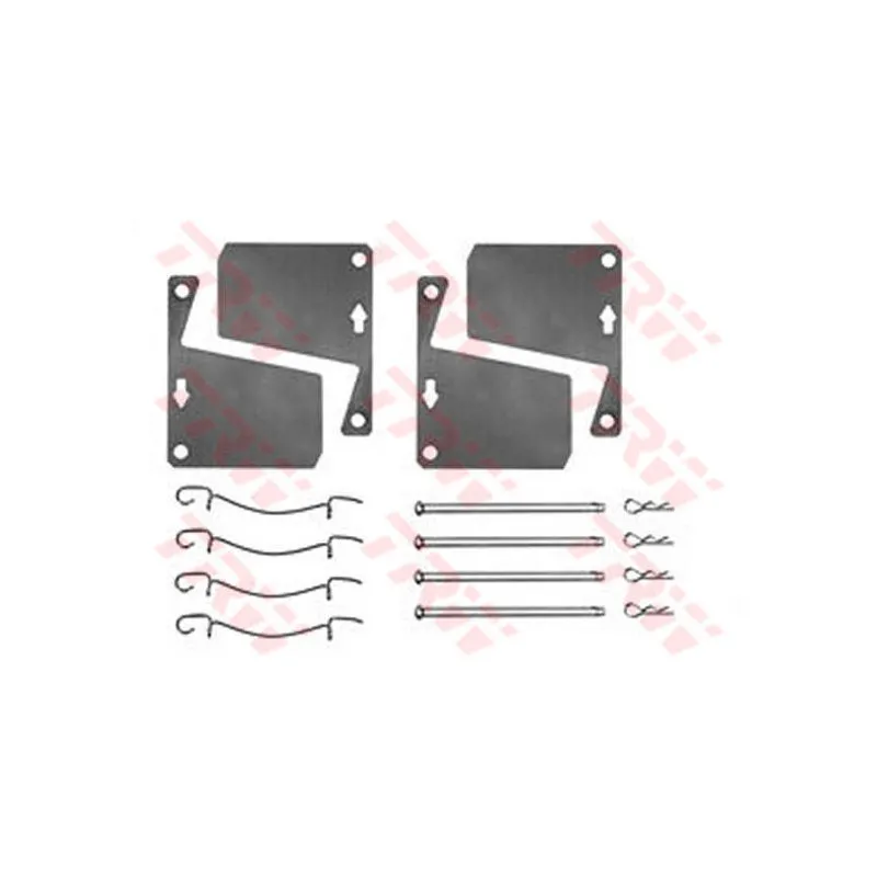 Kit d'accessoires, plaquette de frein à disque TRW PFK106