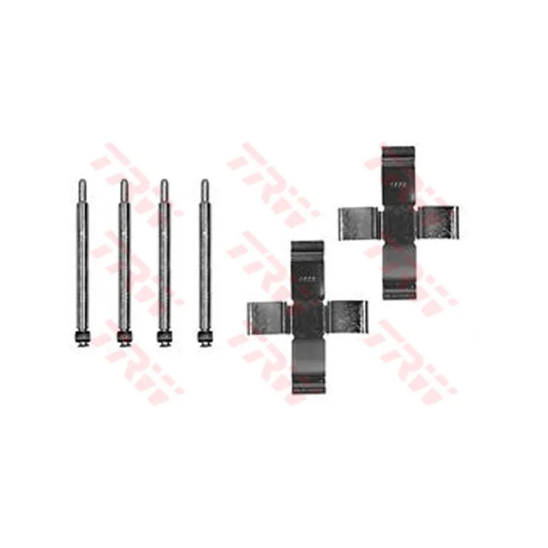 Kit d'accessoires, plaquette de frein à disque TRW PFK113