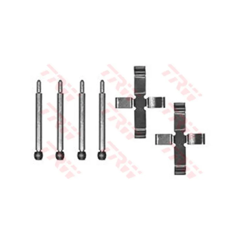 Kit d'accessoires, plaquette de frein à disque TRW PFK152