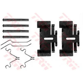 Kit d'accessoires, plaquette de frein à disque TRW