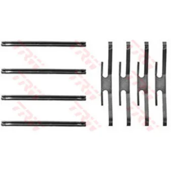 Kit d'accessoires, plaquette de frein à disque TRW PFK230