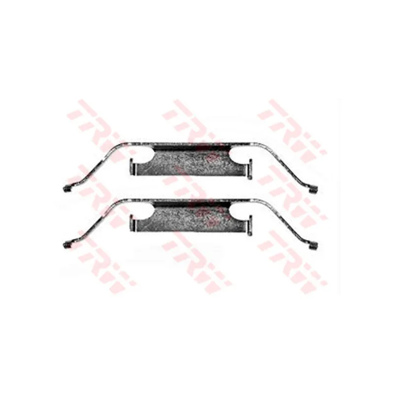 Kit d'accessoires, plaquette de frein à disque TRW PFK274