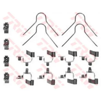 Kit d'accessoires, plaquette de frein à disque TRW PFK291