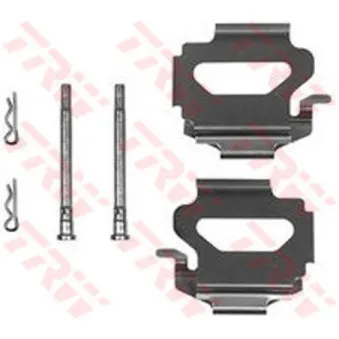 Kit d'accessoires, plaquette de frein à disque TRW PFK296