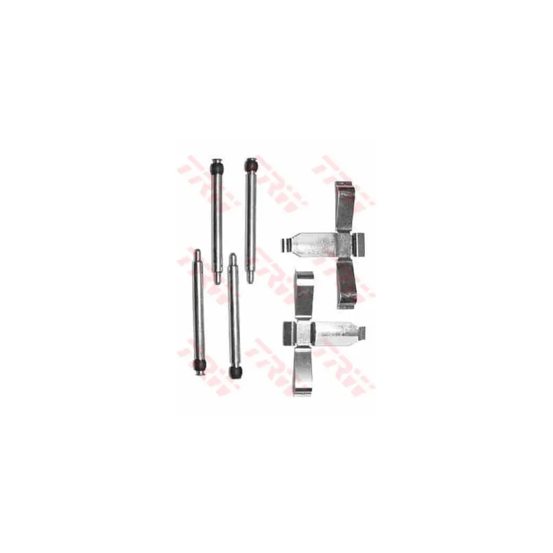 Kit d'accessoires, plaquette de frein à disque TRW PFK299