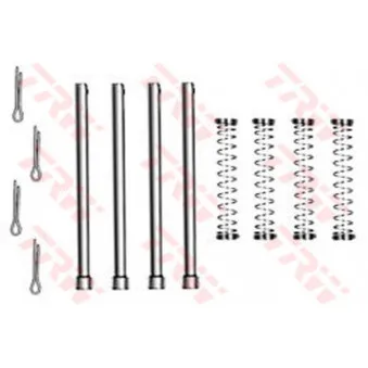 Kit d'accessoires, plaquette de frein à disque TRW PFK316