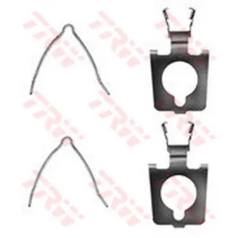 Kit d'accessoires, plaquette de frein à disque TRW PFK327