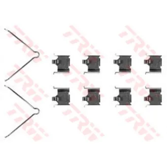 Kit d'accessoires, plaquette de frein à disque TRW PFK328