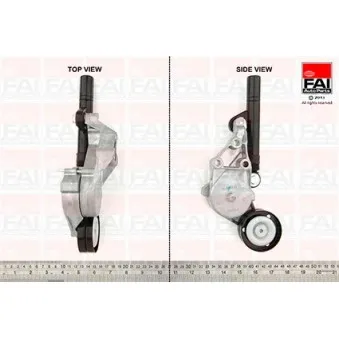 Tendeur, courroie trapézoïdale à nervures FAI AutoParts T1004