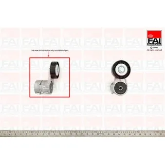 Tendeur, courroie trapézoidale FAI AutoParts T1008