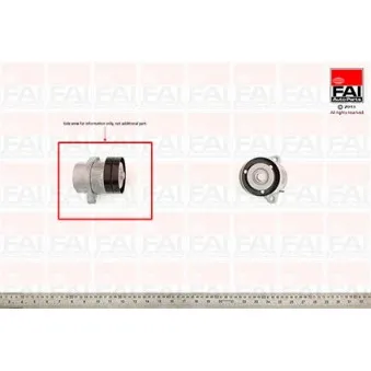 Tendeur, courroie trapézoidale FAI AutoParts T1009