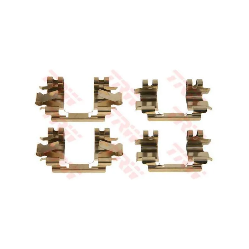 Kit d'accessoires, plaquette de frein à disque TRW PFK335