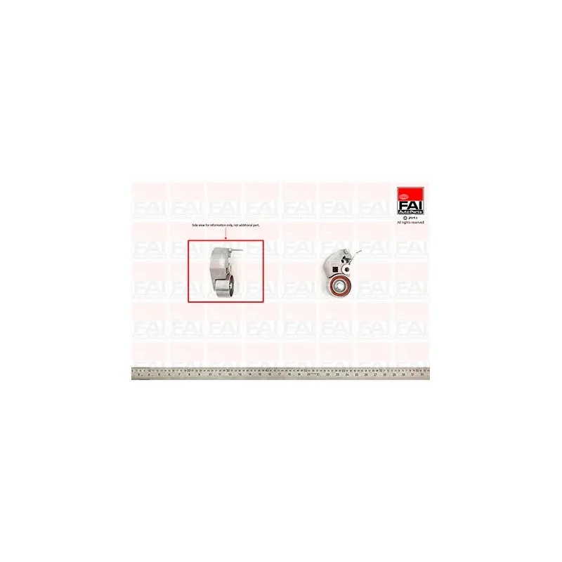 Poulie-tendeur, courroie de distribution FAI AutoParts T1163