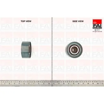 Poulie renvoi/transmission, courroie de distribution FAI AutoParts T1165