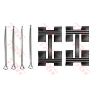 Kit d'accessoires, plaquette de frein à disque TRW PFK339