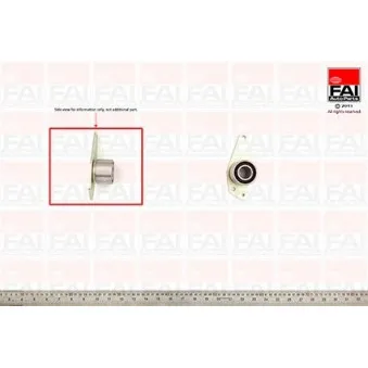 Poulie renvoi/transmission, courroie de distribution FAI AutoParts T5486
