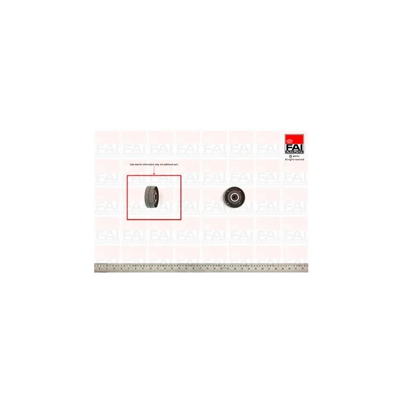 Poulie renvoi/transmission, courroie de distribution FAI AutoParts T6910
