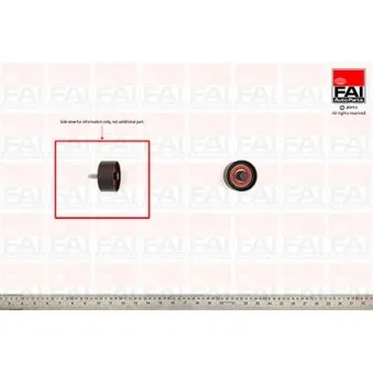 Poulie renvoi/transmission, courroie de distribution FAI AutoParts T9246