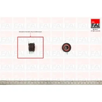 Poulie-tendeur, courroie de distribution FAI AutoParts T9251
