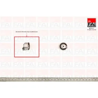 Poulie-tendeur, courroie de distribution FAI AutoParts T9258