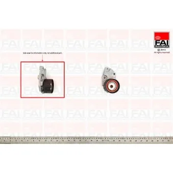 Poulie-tendeur, courroie de distribution FAI AutoParts T9266