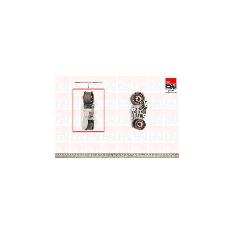 Poulie-tendeur, courroie de distribution FAI AutoParts T9268