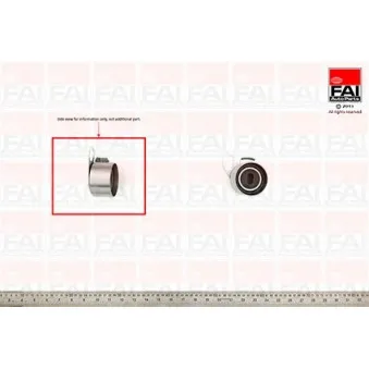 Poulie-tendeur, courroie de distribution FAI AutoParts T9280
