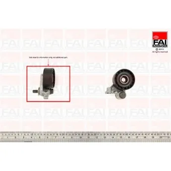 Poulie-tendeur, courroie de distribution FAI AutoParts T9316