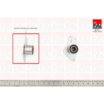 Poulie renvoi/transmission, courroie de distribution FAI AutoParts T9334