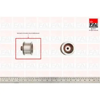 Poulie renvoi/transmission, courroie de distribution FAI AutoParts T9336