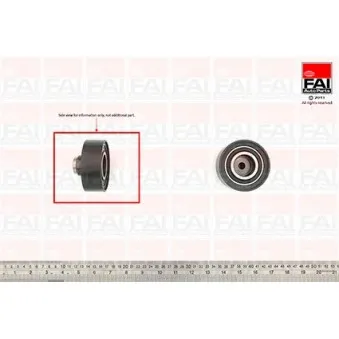 Poulie renvoi/transmission, courroie de distribution FAI AutoParts T9342