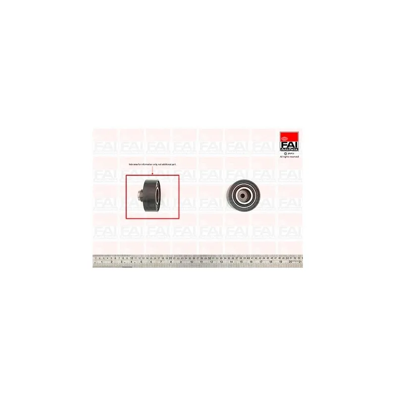 Poulie renvoi/transmission, courroie de distribution FAI AutoParts T9342
