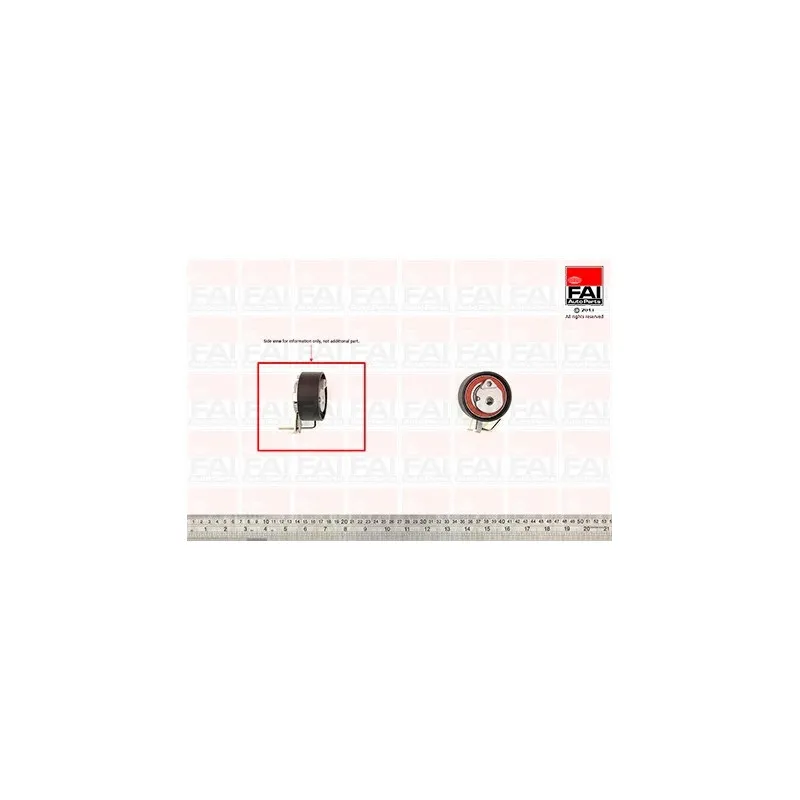 Poulie-tendeur, courroie de distribution FAI AutoParts T9345