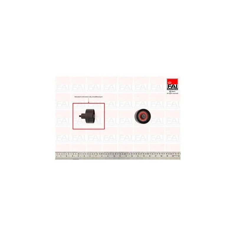 Poulie renvoi/transmission, courroie de distribution FAI AutoParts T9348