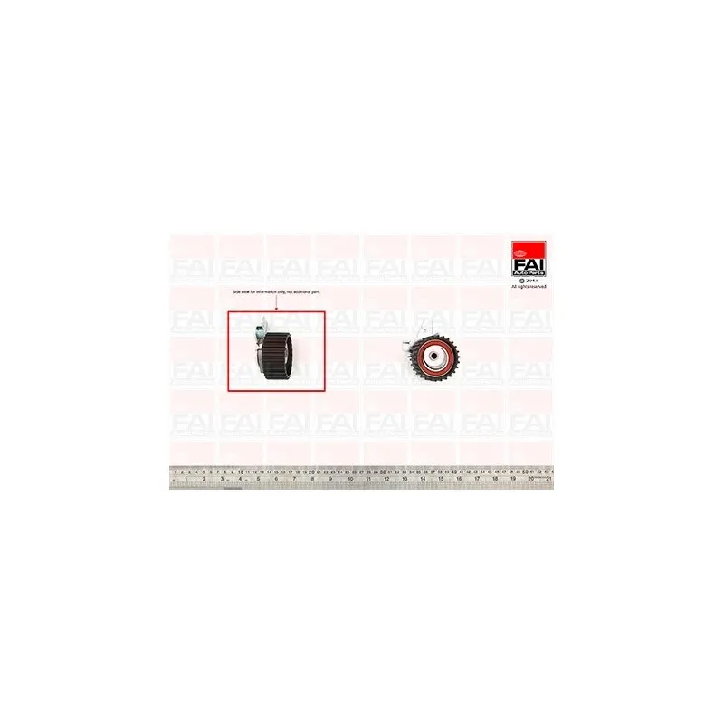 Poulie-tendeur, courroie de distribution FAI AutoParts T9376