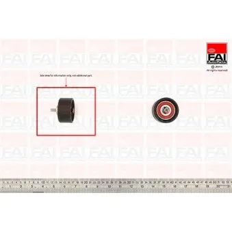 Poulie renvoi/transmission, courroie de distribution FAI AutoParts T9377