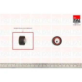 Poulie-tendeur, courroie de distribution FAI AutoParts T9385