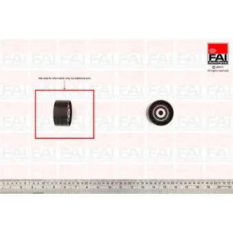 Poulie renvoi/transmission, courroie de distribution FAI AutoParts T9387