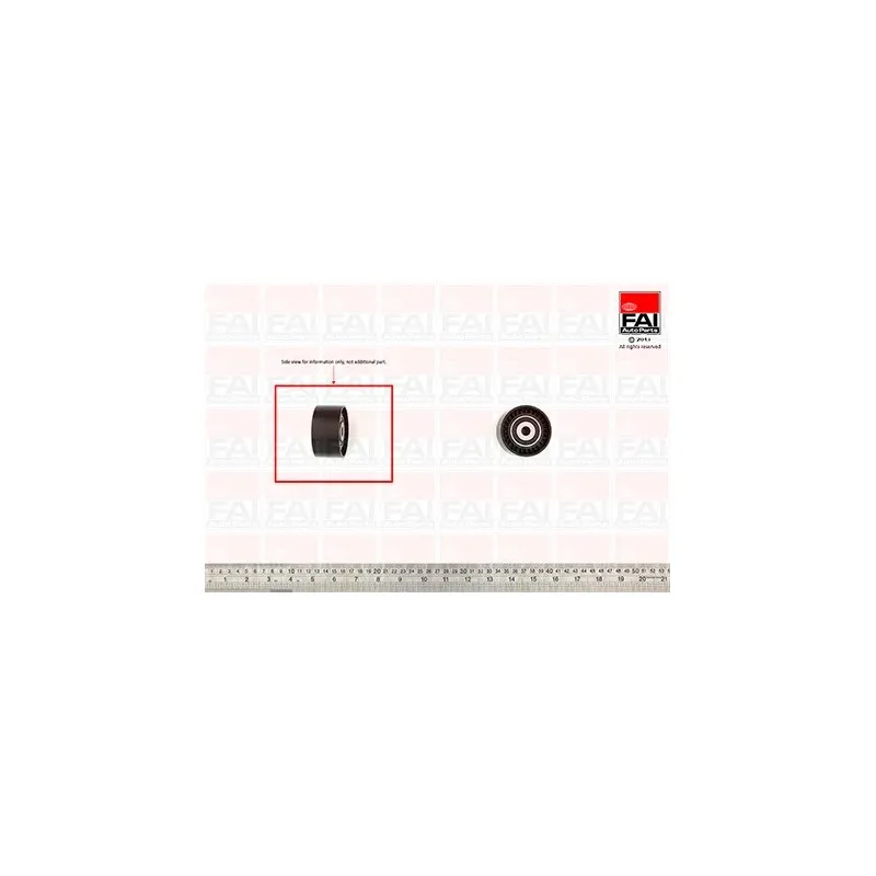 Poulie renvoi/transmission, courroie de distribution FAI AutoParts T9387
