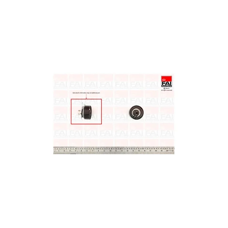Poulie-tendeur, courroie de distribution FAI AutoParts T9398