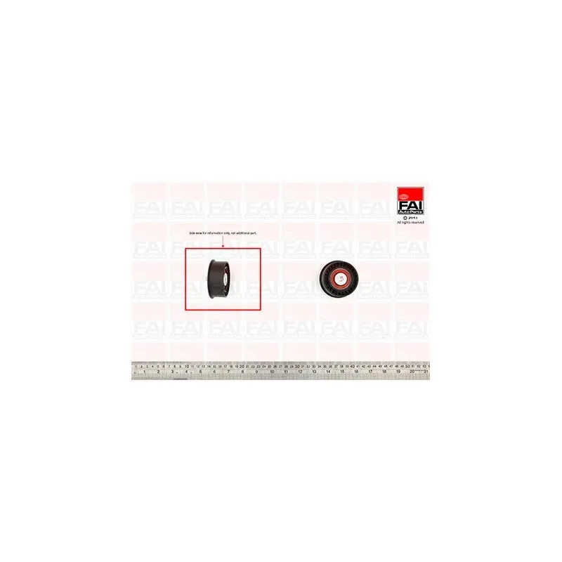 Poulie renvoi/transmission, courroie de distribution FAI AutoParts T9400