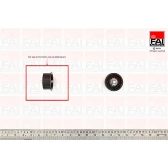 Poulie renvoi/transmission, courroie de distribution FAI AutoParts T9401