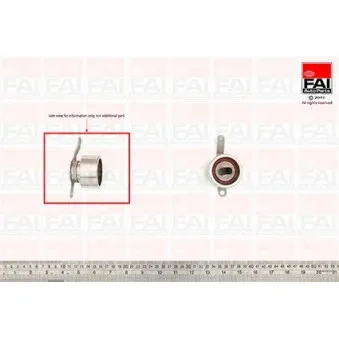 Poulie-tendeur, courroie de distribution FAI AutoParts T9416
