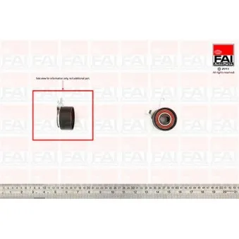 Poulie-tendeur, courroie de distribution FAI AutoParts T9420