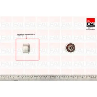 Poulie renvoi/transmission, courroie de distribution FAI AutoParts T9447