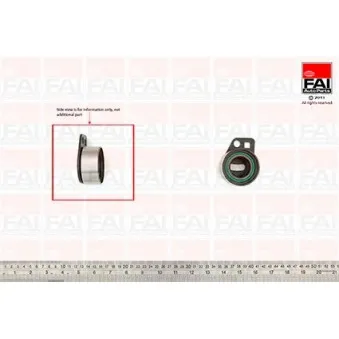Poulie-tendeur, courroie de distribution FAI AutoParts T9473