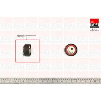 Poulie-tendeur, courroie de distribution FAI AutoParts T9488